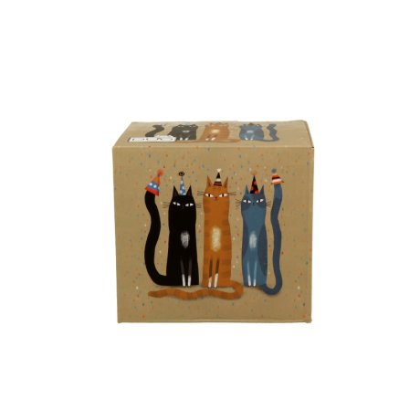 Cana cu Capac si infuzor "Cats Party"