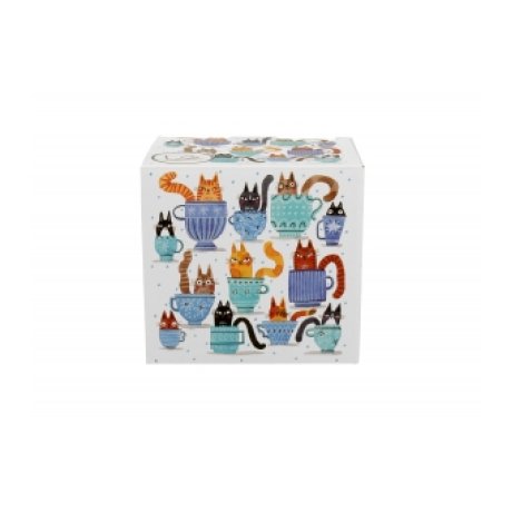 Cana cu Capac si infuzor "Teacup Cats"