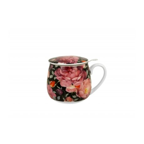 Cana cu Capac si infuzor "Spring Roses"