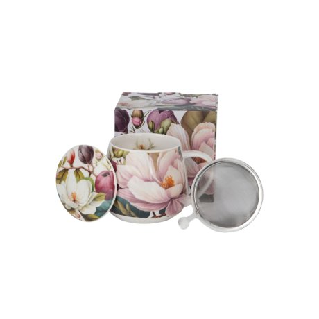 Cana cu Capac si infuzor "Magnolia"