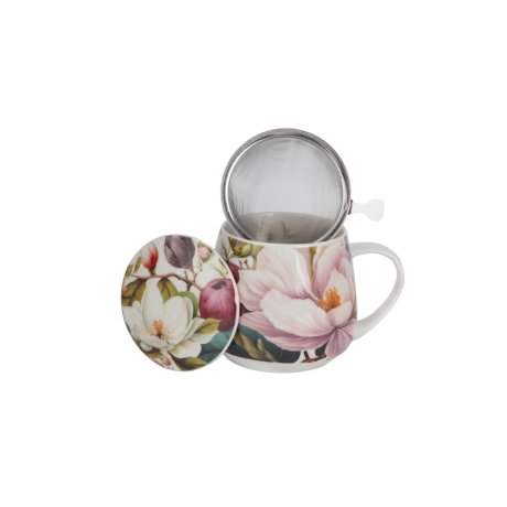 Cana cu Capac si infuzor "Magnolia"