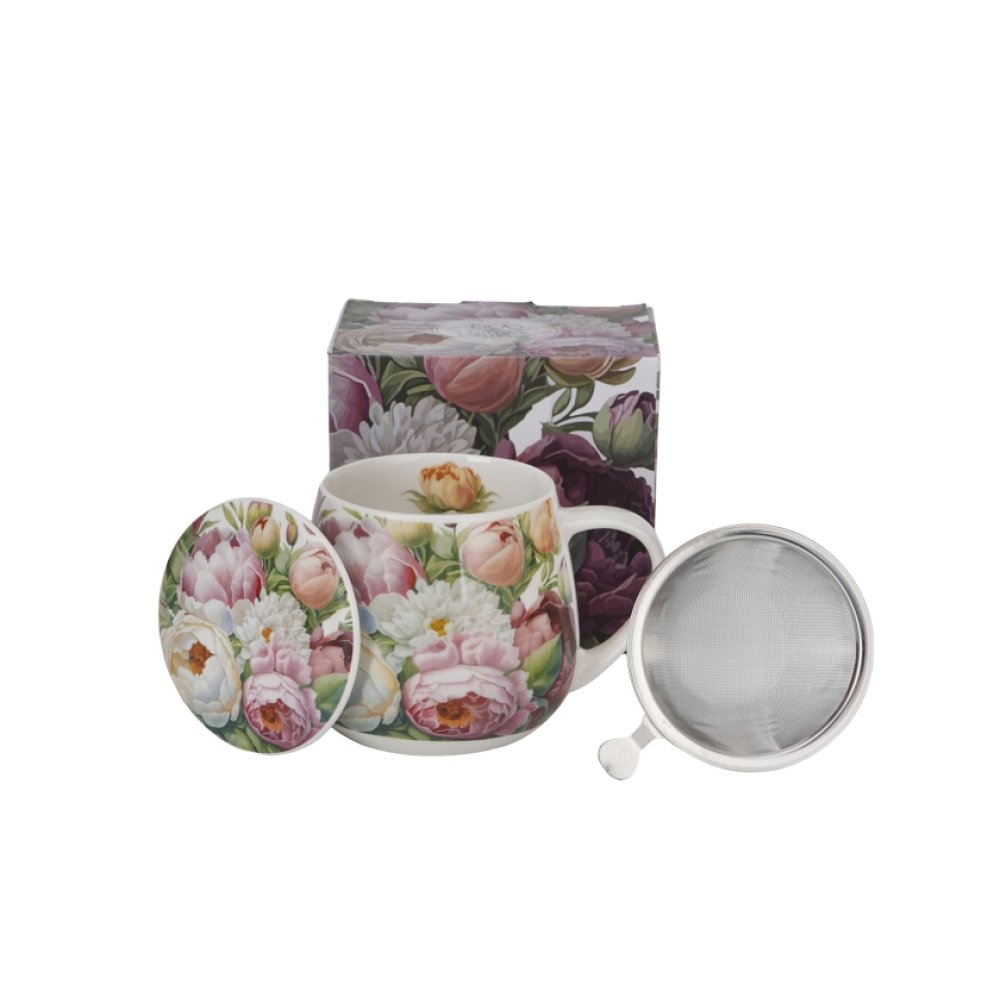 Cana cu Capac si infuzor "Peony" Cana cu Capac si infuzor "Peony"