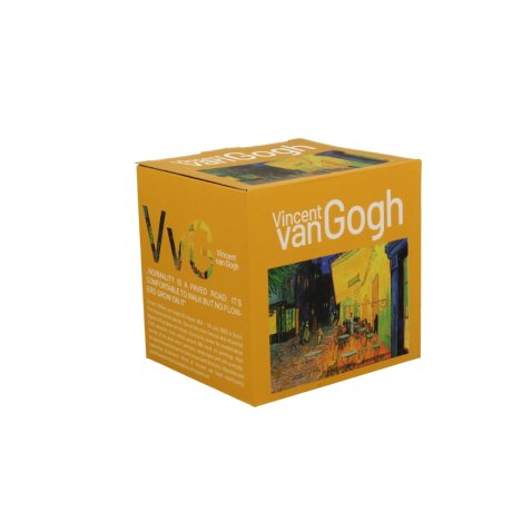 Cana cu Capac si infuzor "Vincent van Gogh - Terrace at Night"