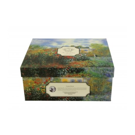 Cescuta cu farfurie Colectia "Claude Monet - The Garden at Argenteuil"