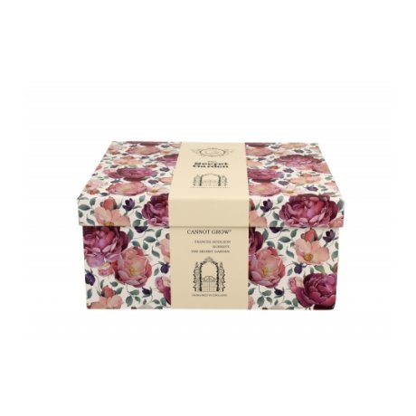 Cescuta cu Farfurie colectia "Spring Roses White"