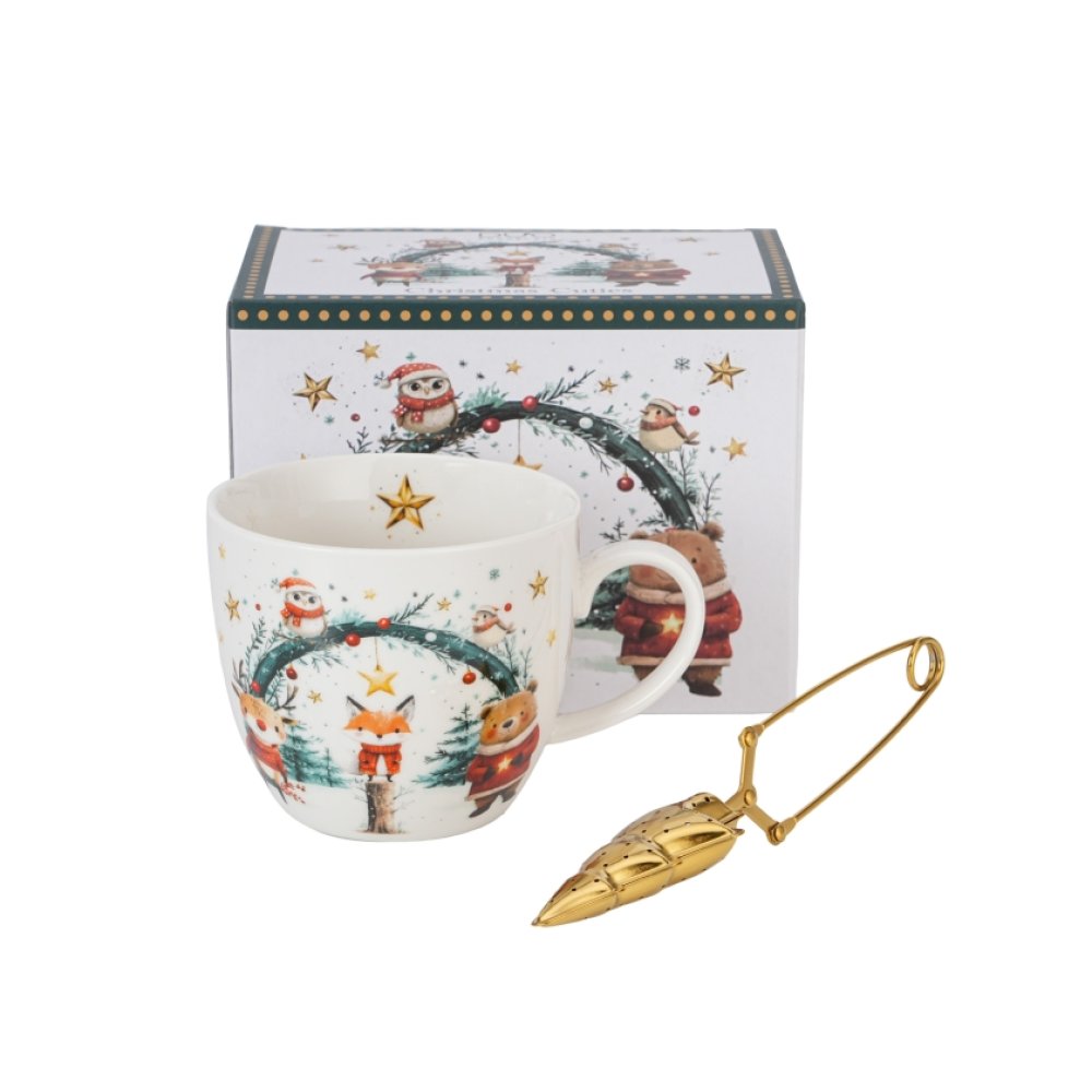 Cana cu Infuzor Bradut Colectia "Christmas Cuties"