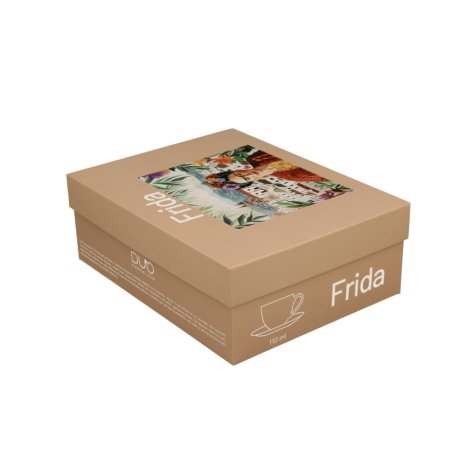 Ceasca cu farfurie din colectia  "Frida Kahlo"