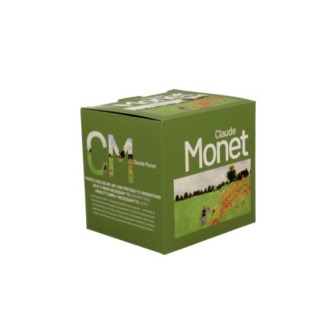 Cana cu Infuzor si capac 430ml -  "Claude Monet - Poppy Field"
