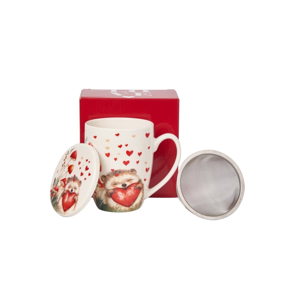 Cana cu Capac si infuzor Colectia "Hedgehog"