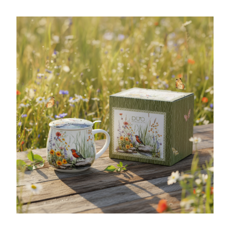 Cana cu Capac si infuzor "July"