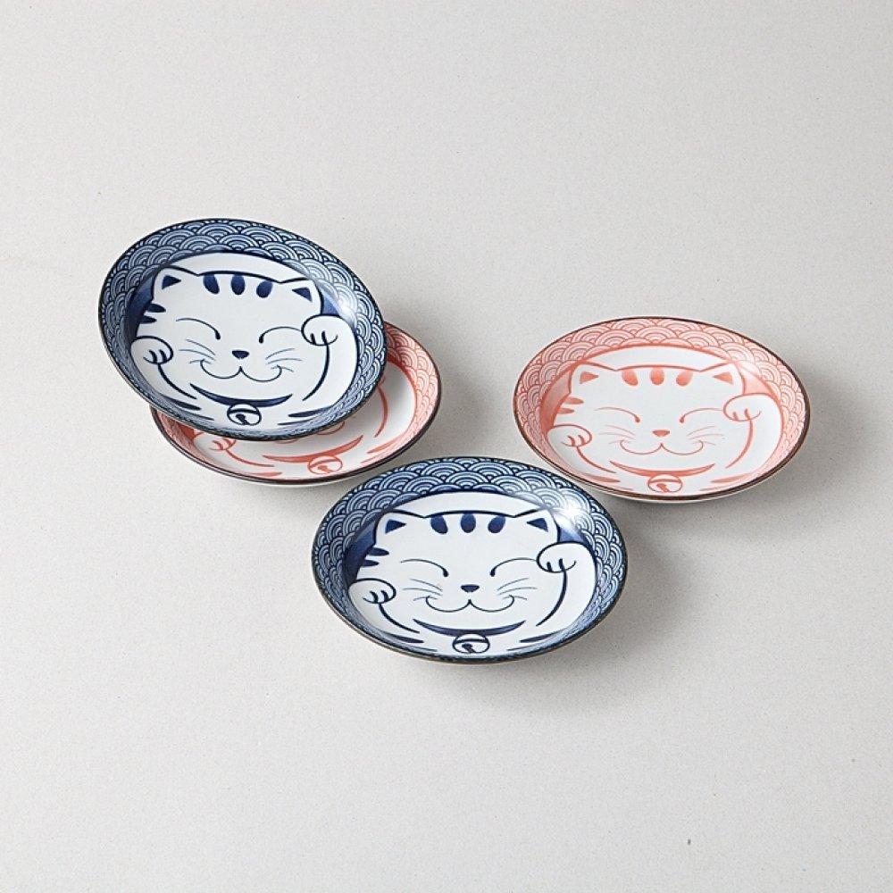 Farfuriute Japonia "Maneki Neko"