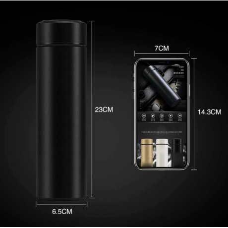 Termos 0.5L cu led afisaj temperatura