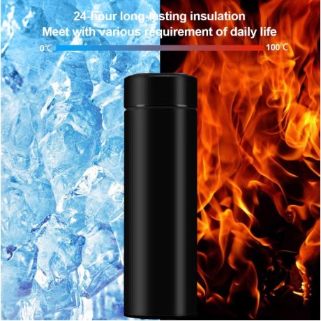 Termos 0.5L cu led afisaj temperatura