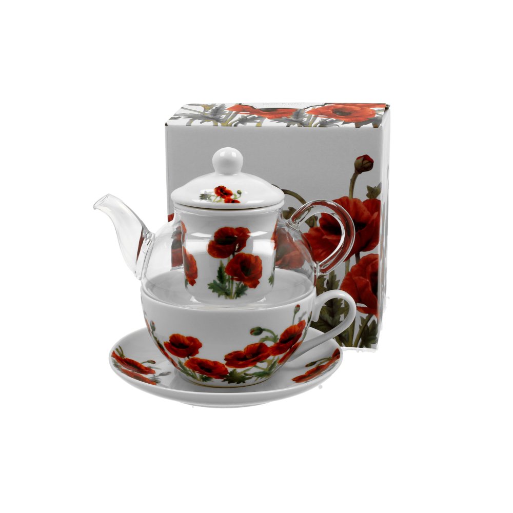 Tea for One Colectia "Classic Poppies"