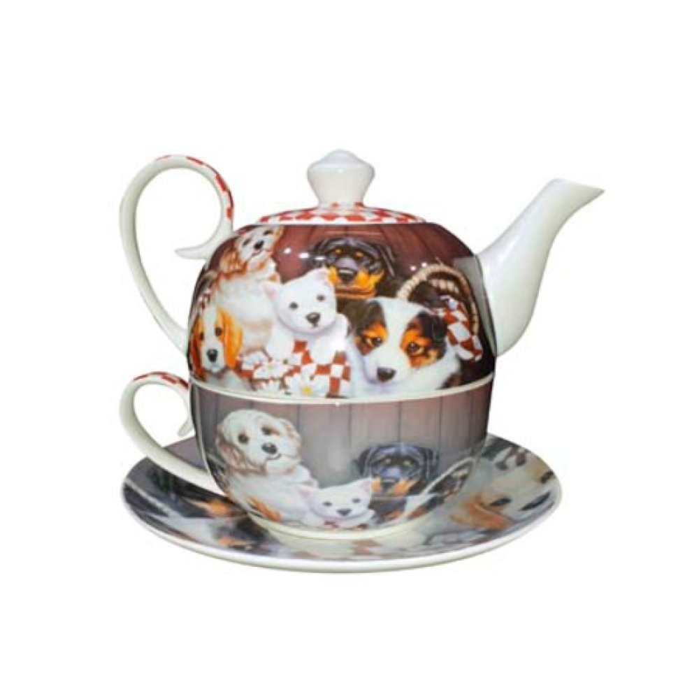Tea for One Portelan Colectia Catelusi Tea for One Portelan Colectia Catelusi