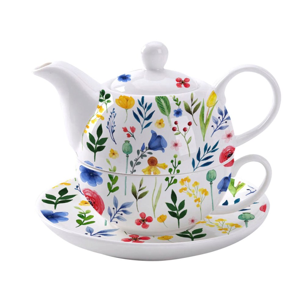Tea For One Portelan Colectia "Flori de Primavara" Tea For One Portelan Colectia "Flori de Primavara"