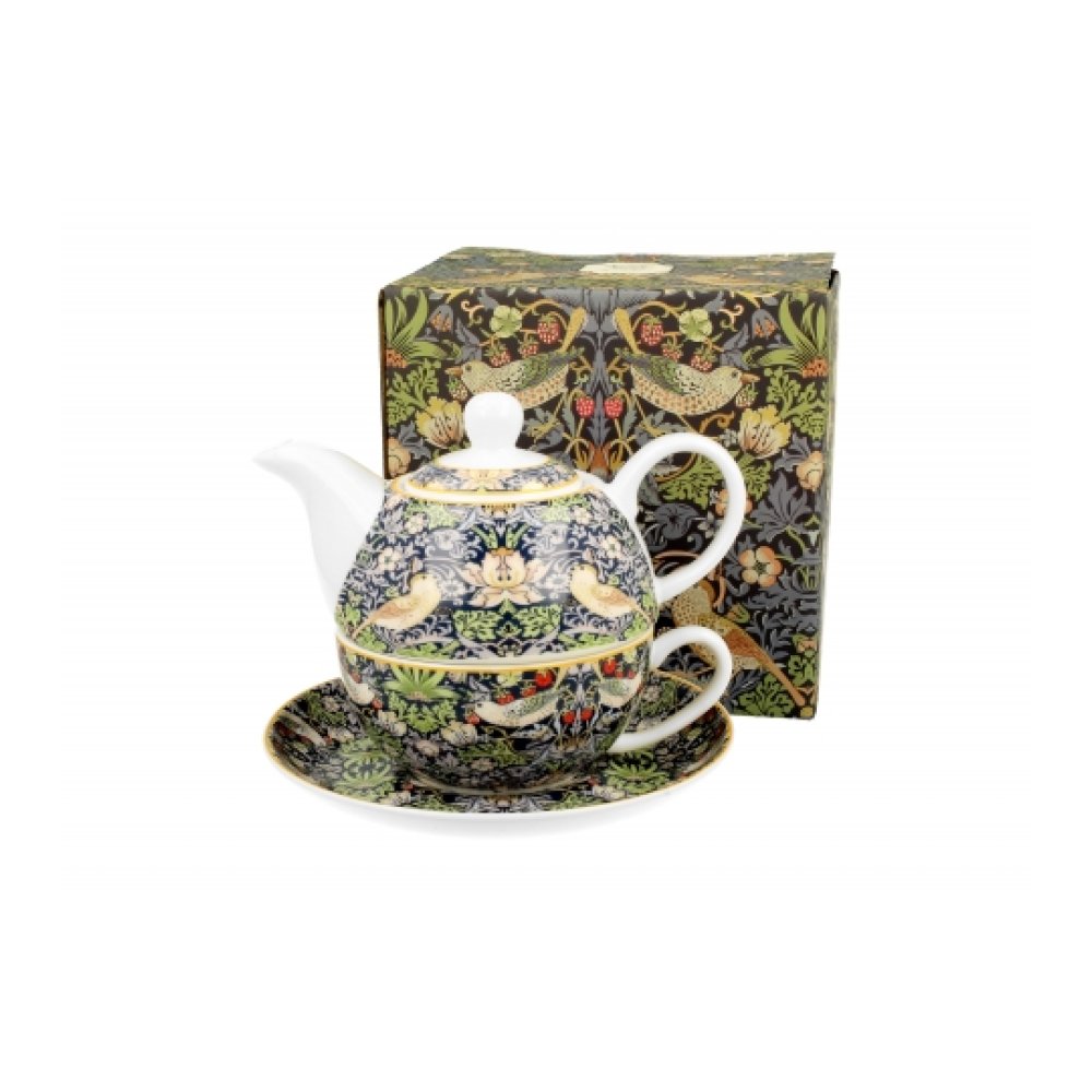 Tea For One Colectia "W. Morris - Strawberry Thief Blue" Tea For One Colectia "W. Morris - Strawberry Thief Blue"