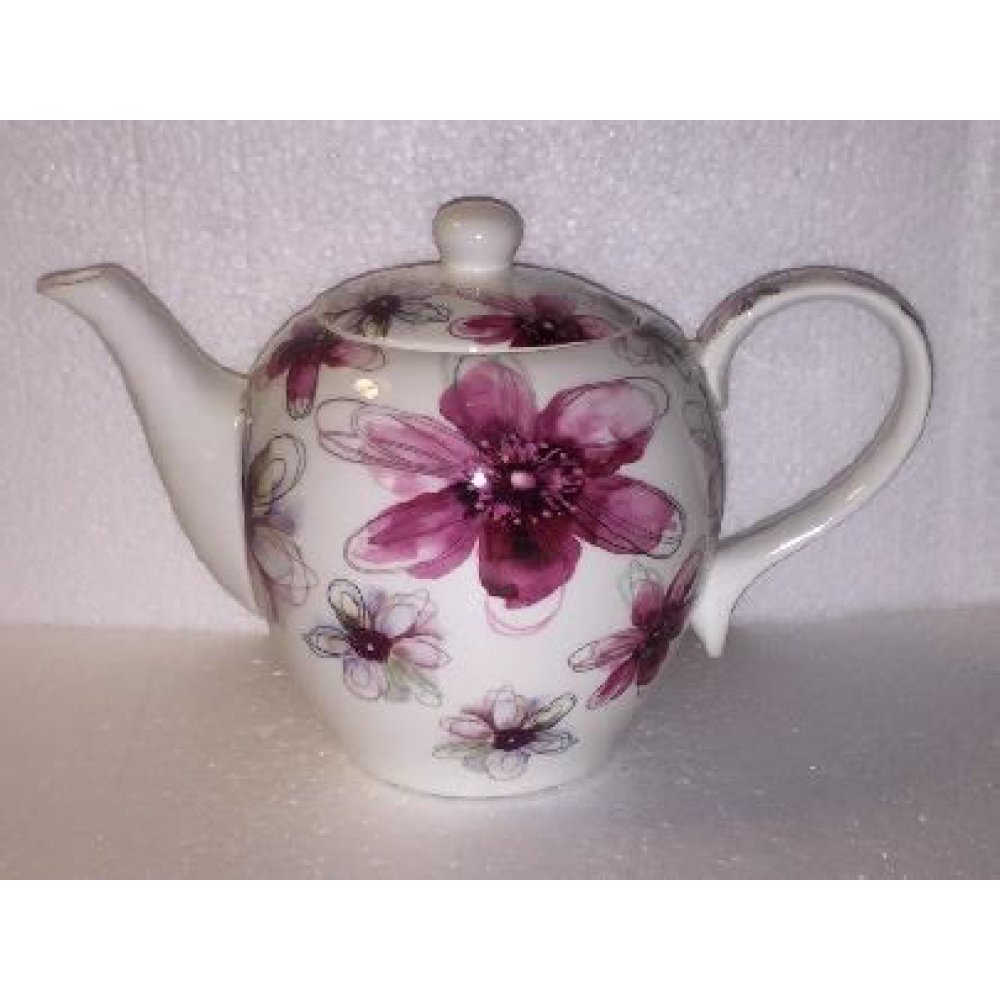 Ceainic Portelan Colectia Pink Flower 1.5L