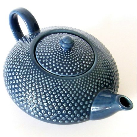 Ceainic Portelan Japonez SHIKOKU Albastru 0.7L