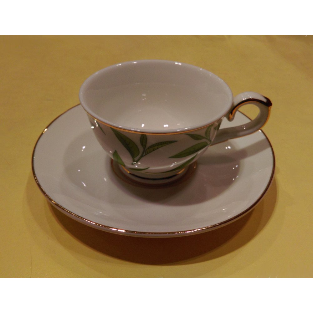 Ceasca espresso colectia "Green Tea Leaves" Gold Collection