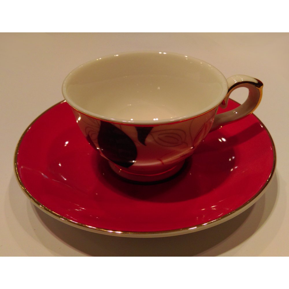Ceasca espresso colectia "Pink Orchids" Gold Collection