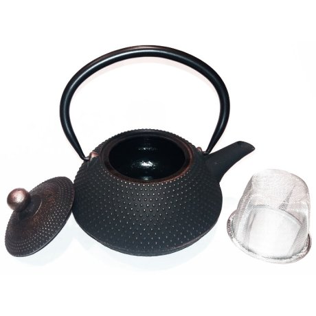 Ceainic din Fonta Golden Black 0.65L
